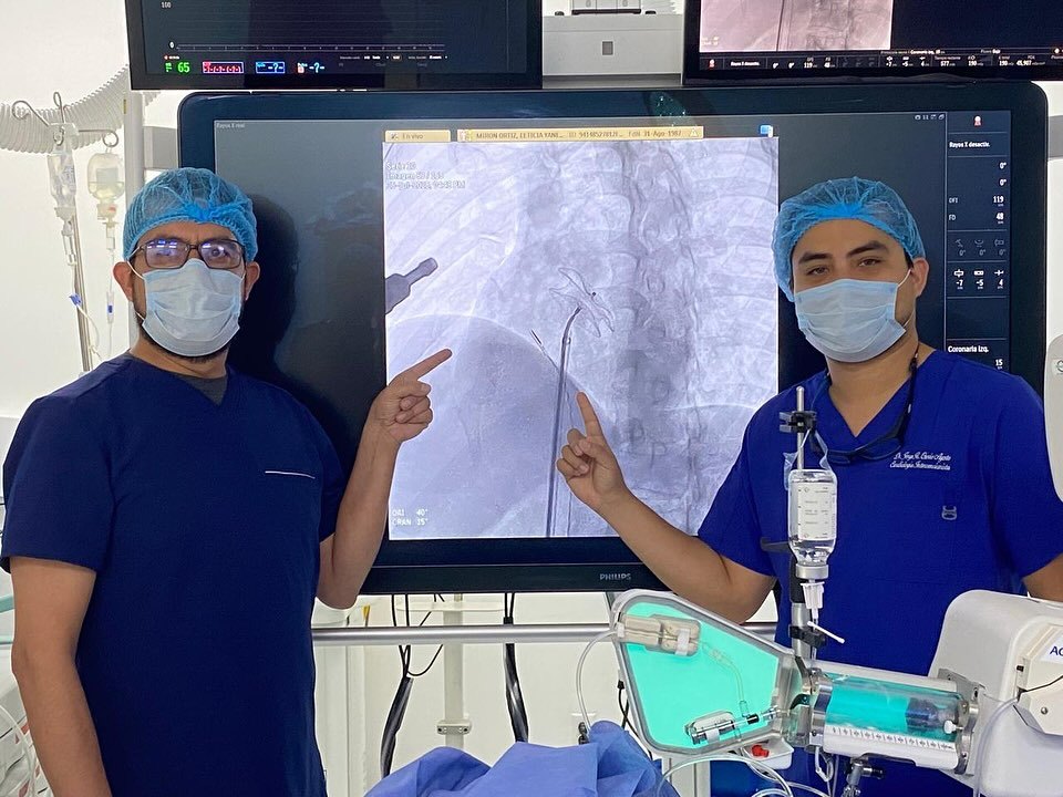 Cardiología intervencionista en quirófano
